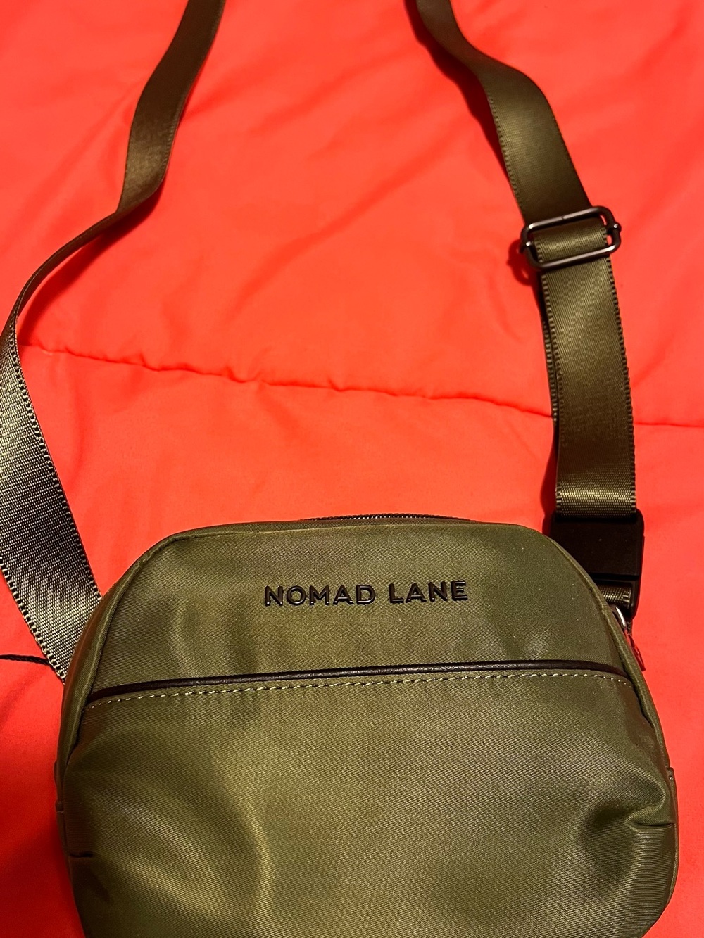Nomad Lane Olive Crossbody Bag